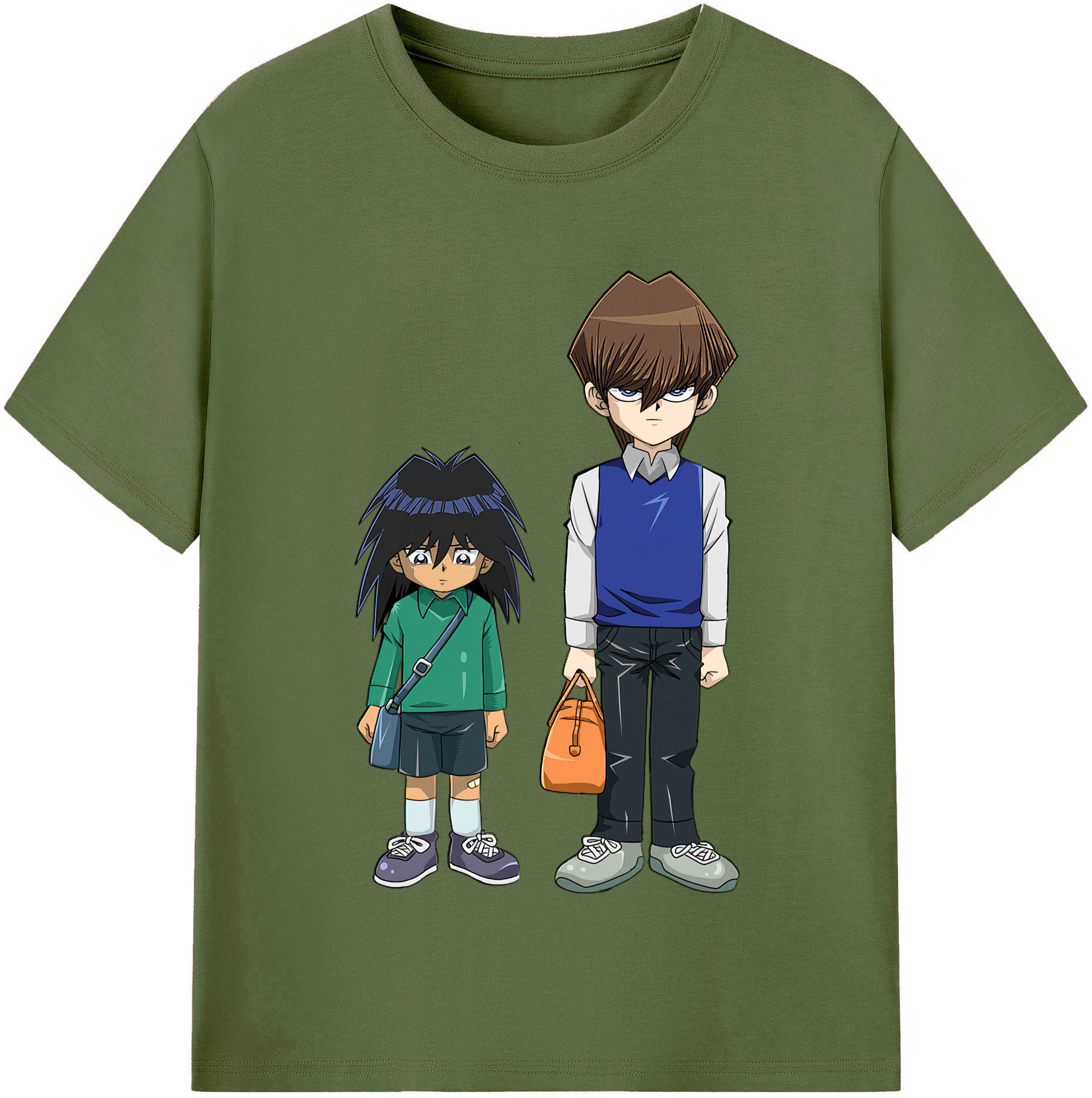 （画像用） 遊☆戯☆王 Yu-Gi-Oh! 綿100％半袖Tシャツ（フロントプリント）